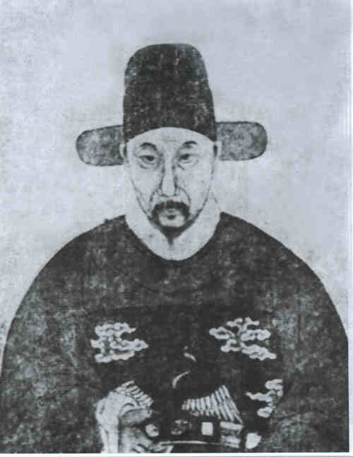 名人钱桓画像