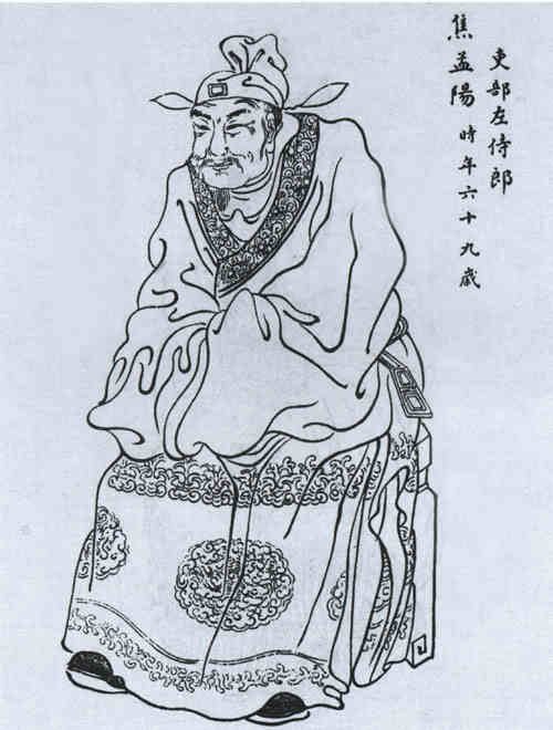 名人焦芳画像