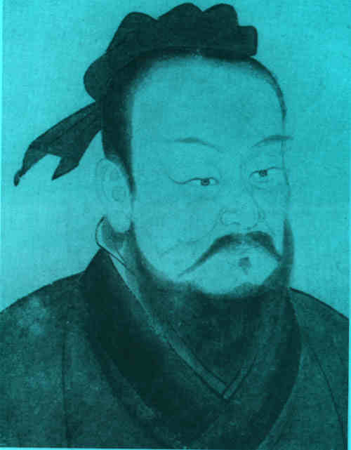 名人孔忠的画像