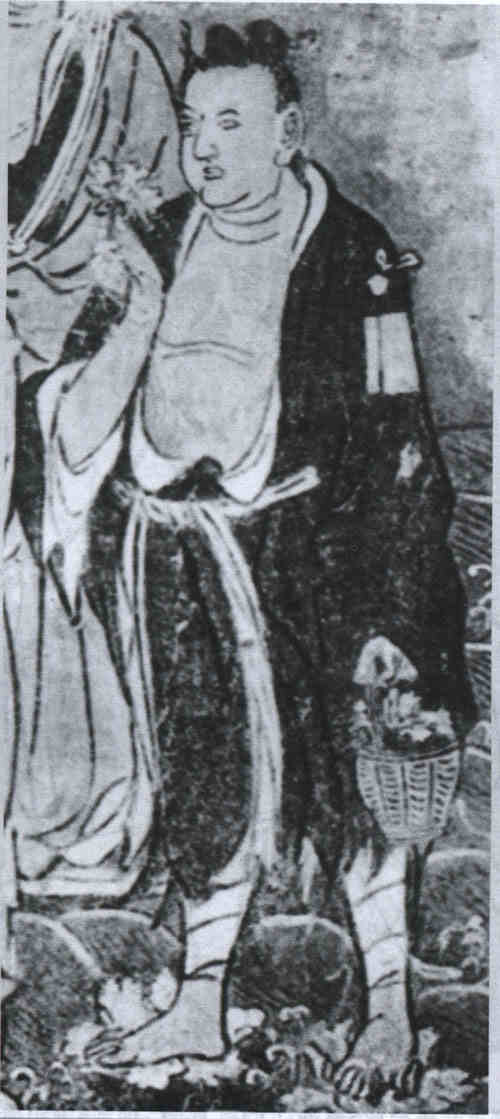 名人蓝采和的画像