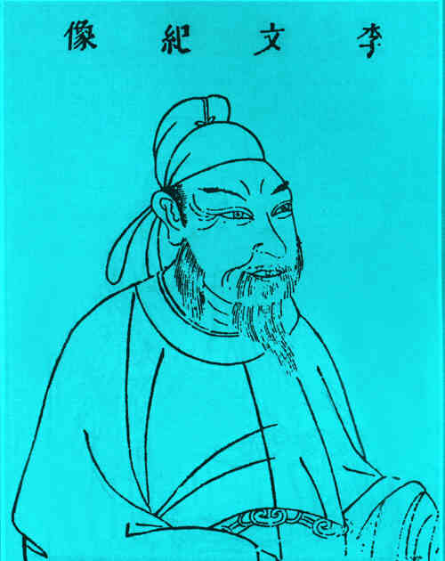 名人李纲画像