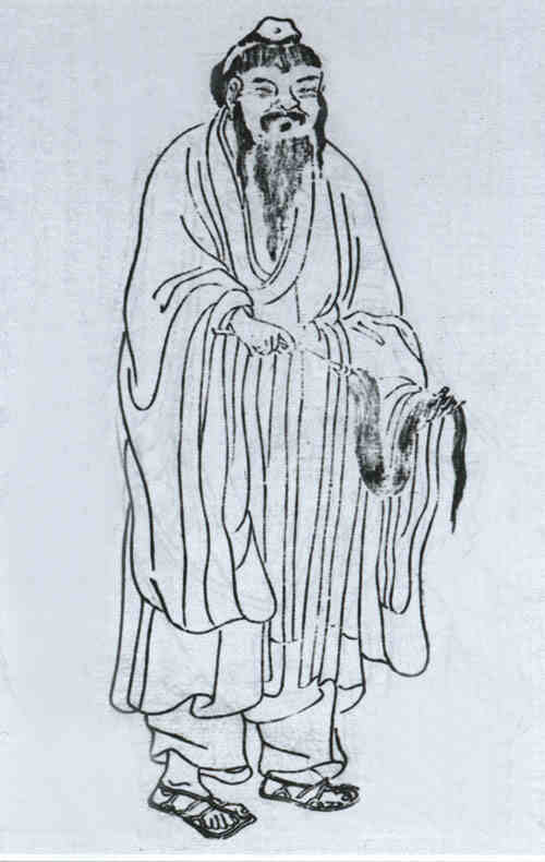 名人司马承祯的画像