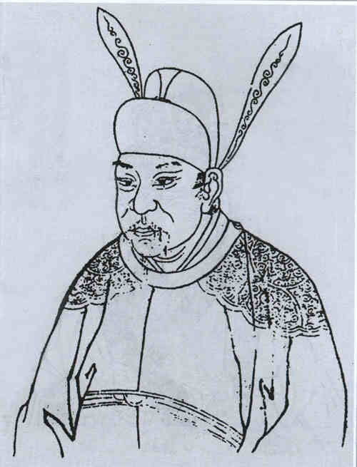 名人苏绰的画像