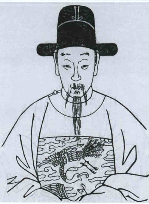 名人宋僖画像