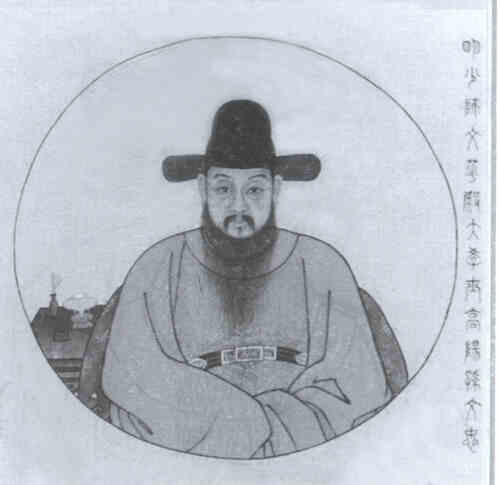 名人孙承宗画像