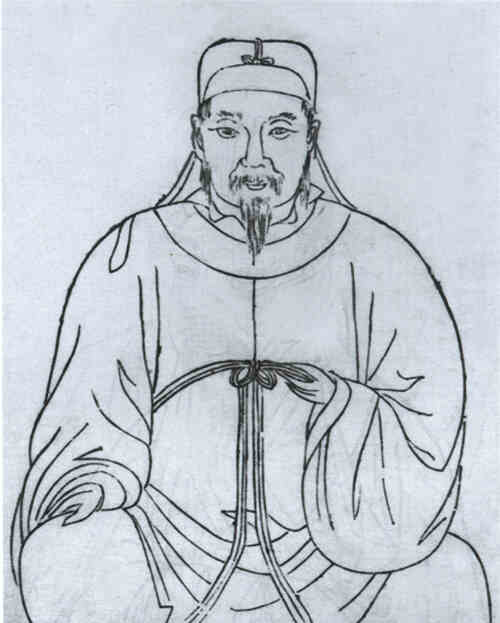 名人孙复画像