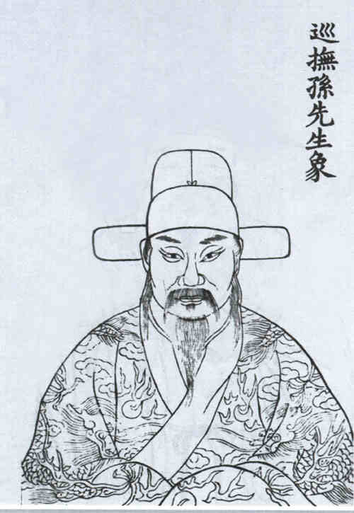 名人孙元化画像