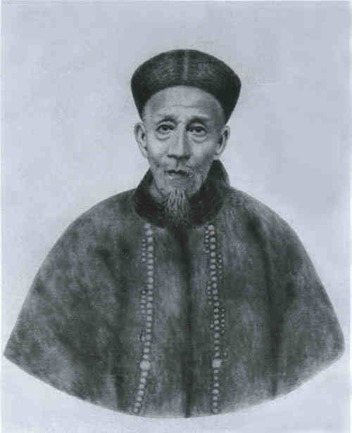 名人谭锺麟的画像