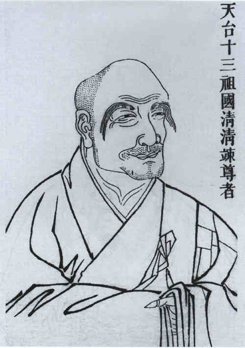 名人清竦画像