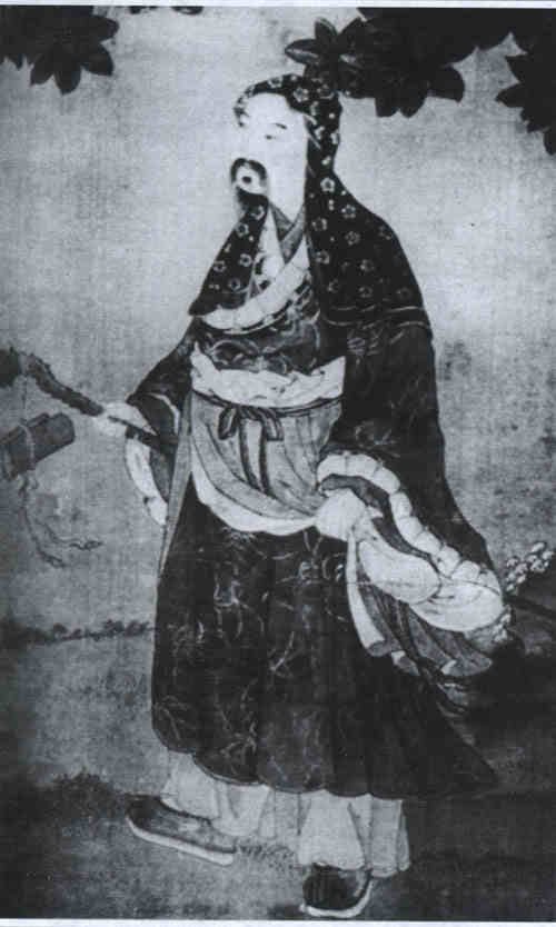 名人丘处机的画像