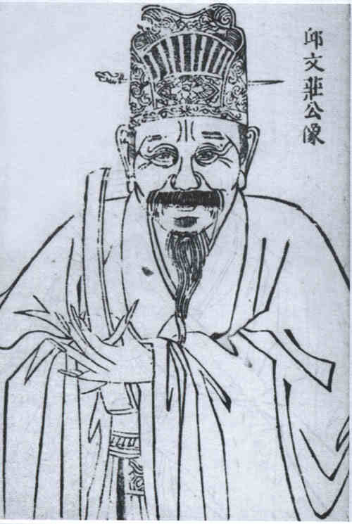 名人丘濬的画像