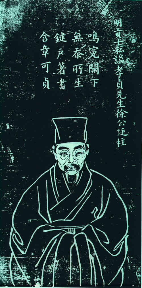名人徐廷柱画像