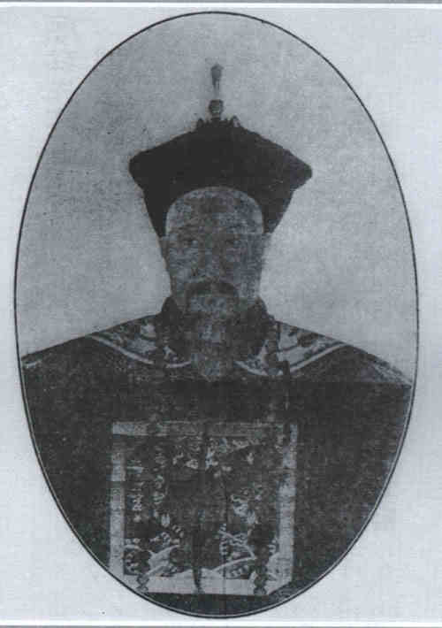 名人严良训画像