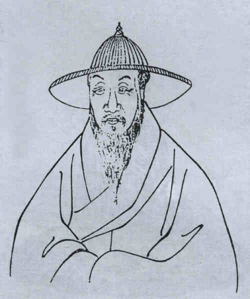 名人严栻画像