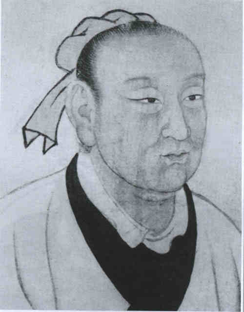 名人颜何的画像