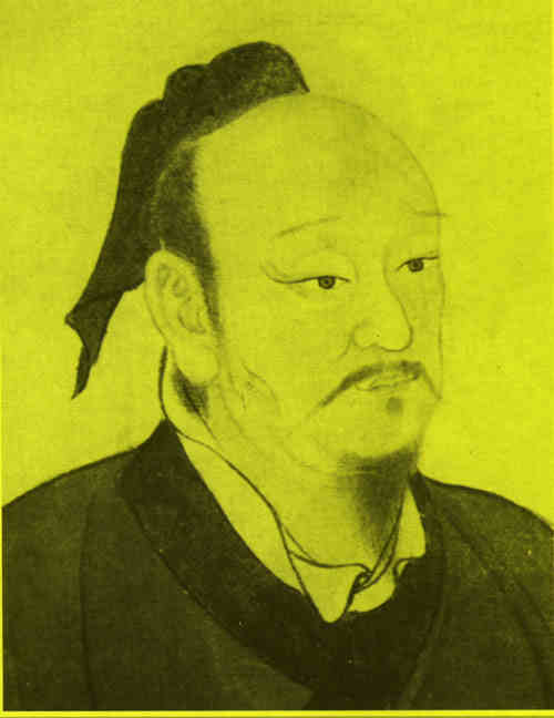 名人颜之仆画像