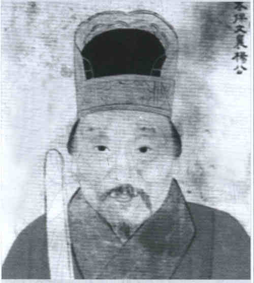 名人杨一清画像