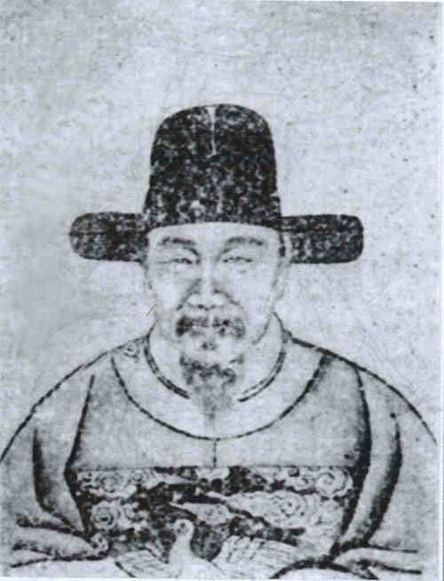 名人吴从义画像