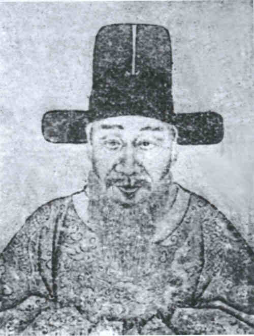 名人吴兑画像
