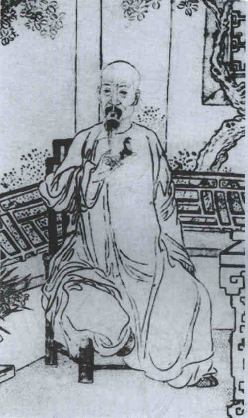 名人吴坤修画像