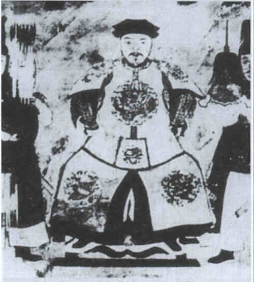 名人吴三桂画像