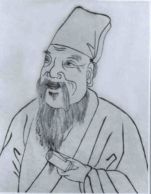 名人谢应芳画像