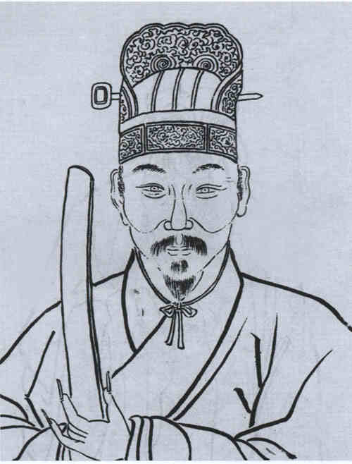 名人袁袠画像