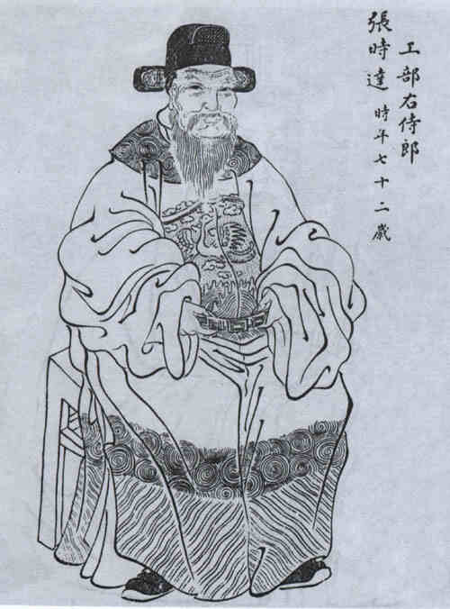名人张达画像