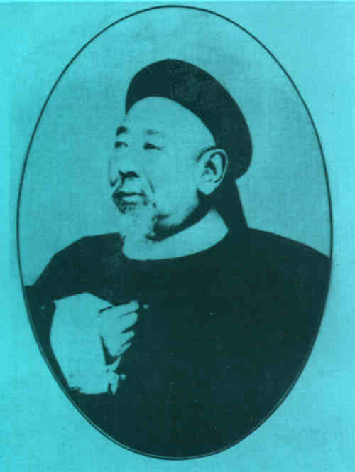名人张人骏画像