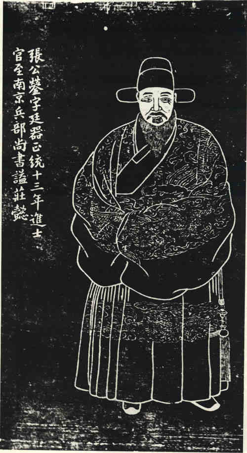 名人张蓥画像