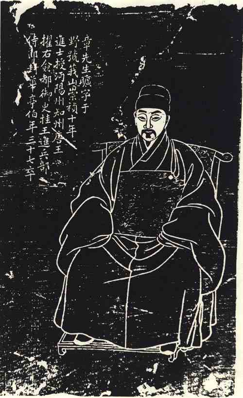 名人章旷画像