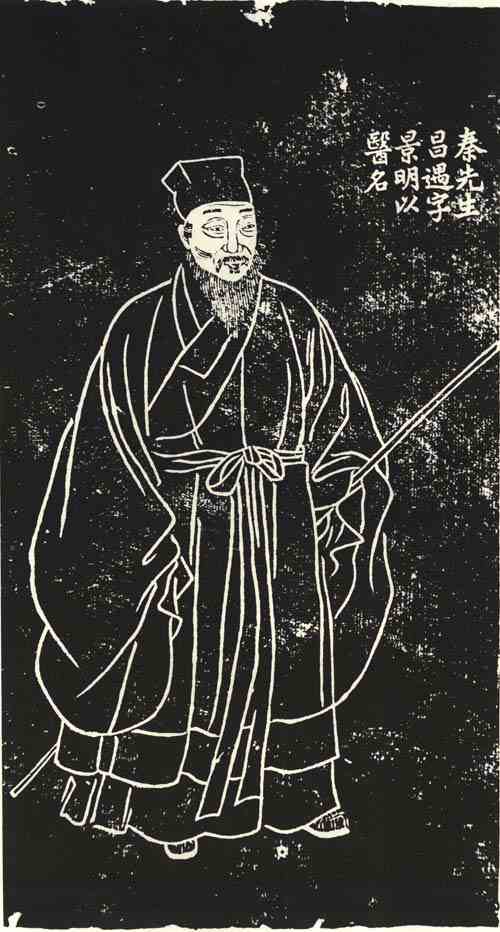 名人秦昌遇画像
