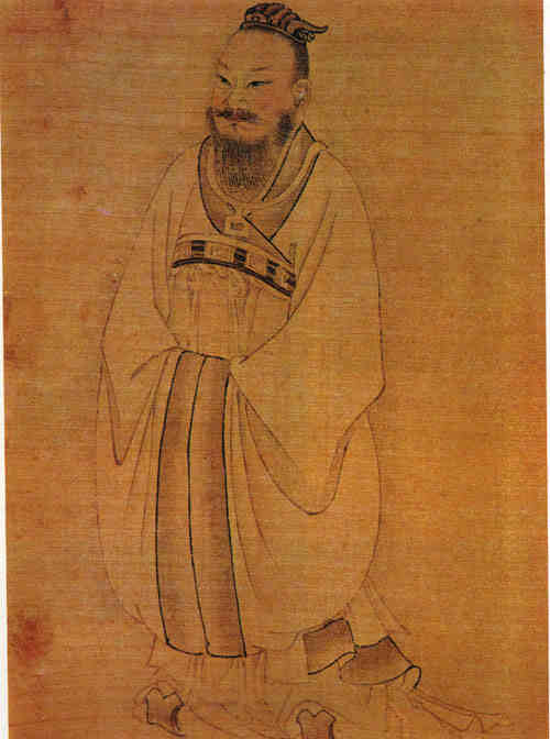名人刘彻画像