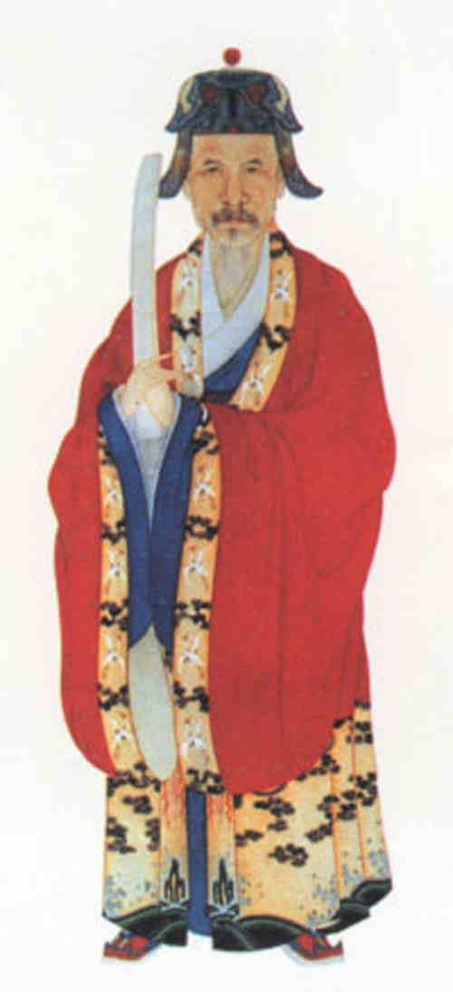 名人文天祥的画像