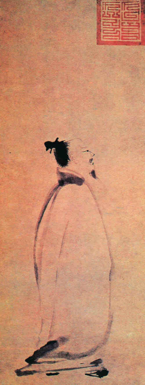 名人李白画像