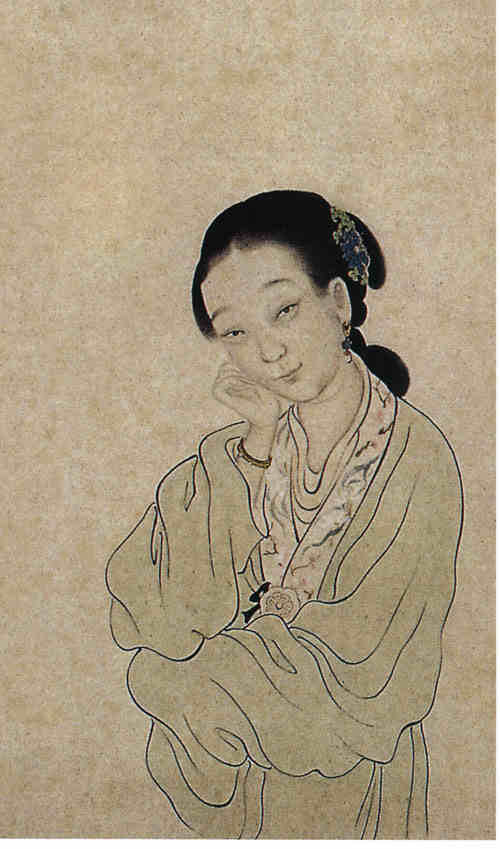 名人朝云画像