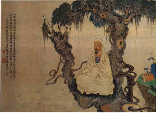 名人钱东画像