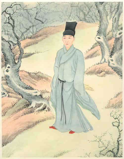 名人侯方域画像