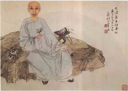 名人张益三画像
