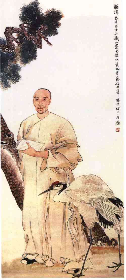名人吴淦画像