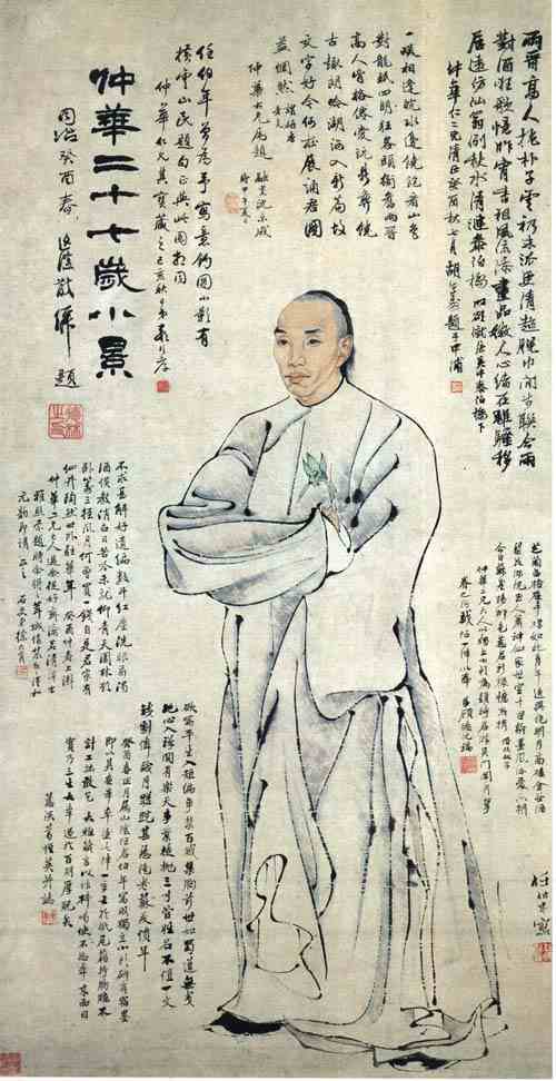 名人葛仲华的画像