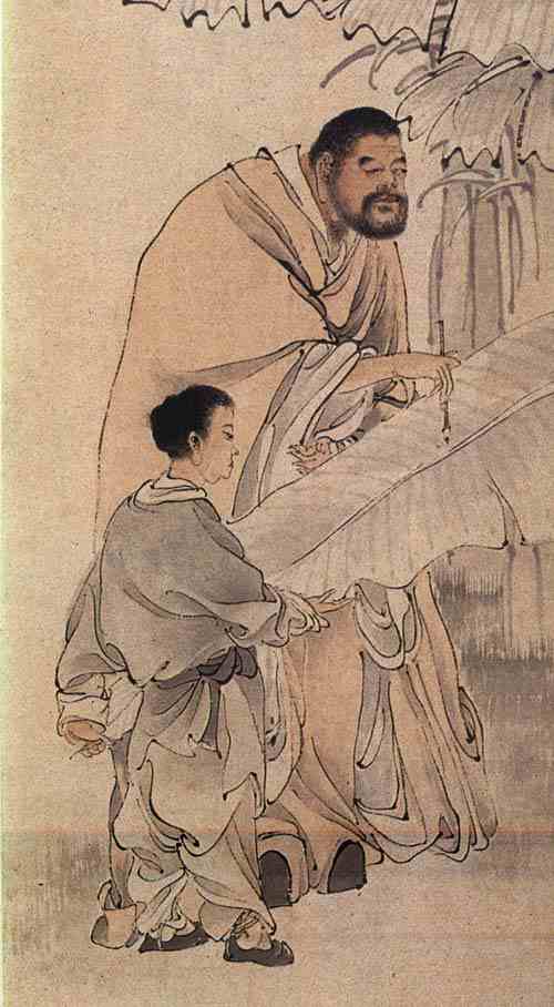 名人怀素的画像