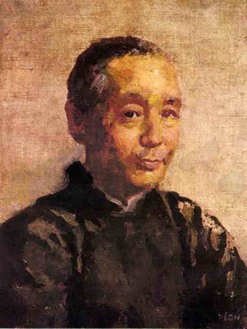 名人任伯年画像