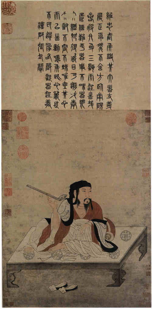 名人诸葛亮的画像