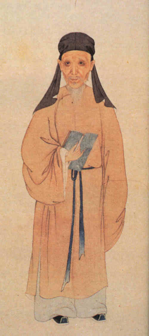 名人黄宗羲画像