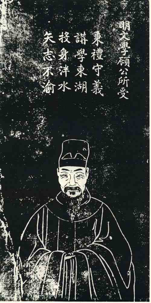 名人顾所受画像