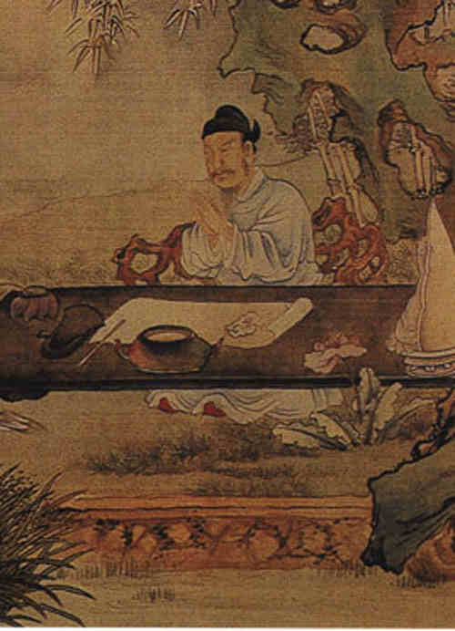 名人颜真卿画像