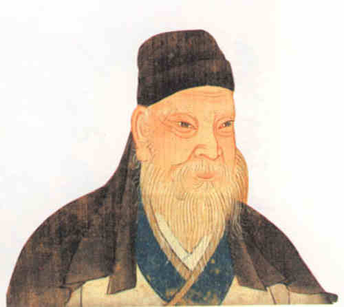 名人孟浩然的画像