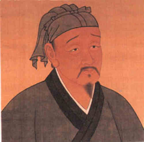 名人孟子的画像