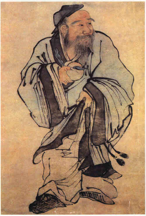 名人东方朔画像